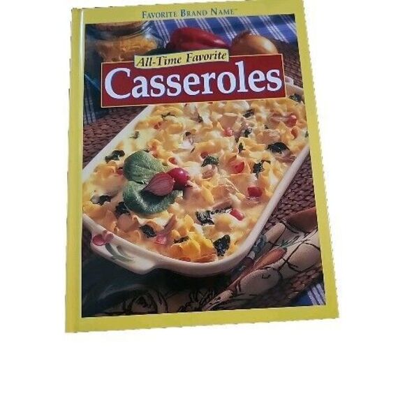 Vintage Favorite Brand Name Recipes Series All-Time Favorite Casseroles Cookbook - Picture 1 of 9